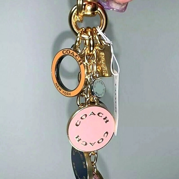 COACH BAG CHARM CLUSTER NWT - Picture 3 of 8